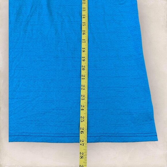 Champion T-Shirt Men’s Size Medium Blue Colorblock Spellout Fitness Sports - Picture 4 of 5